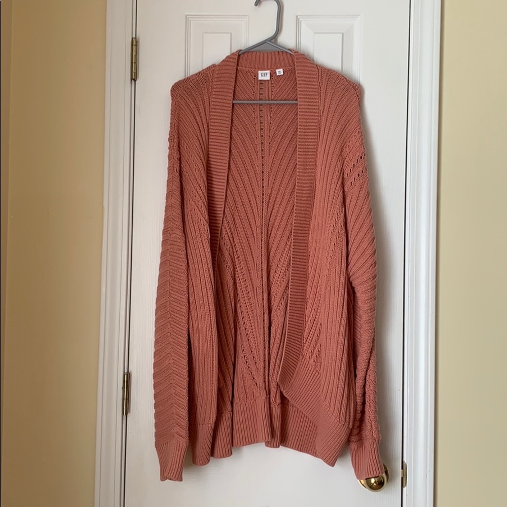 Chunky knit cardigan